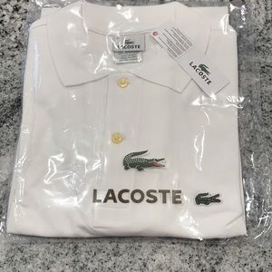 Lacoste Brand New Polo T-shirts. Multiple colors available. Size-5.